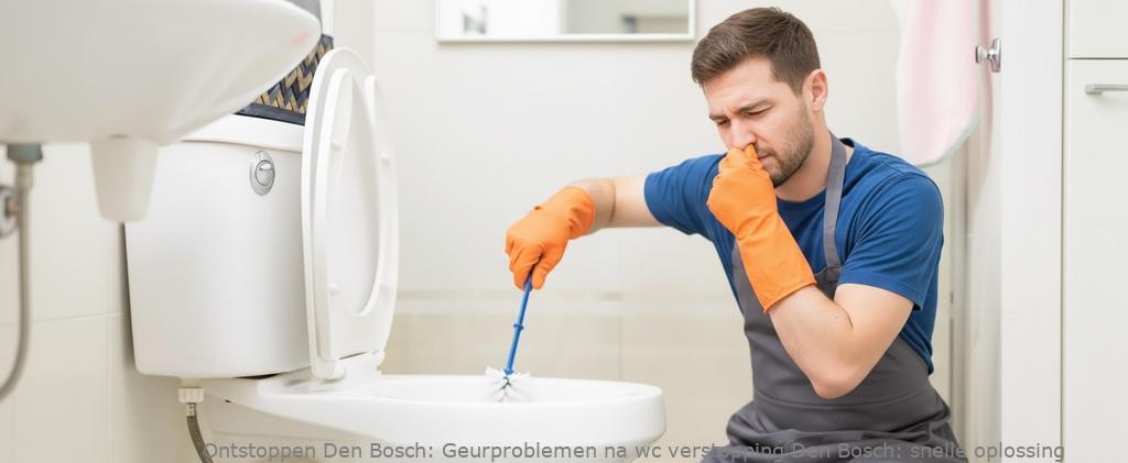 Geurproblemen na wc verstopping Den Bosch: snelle oplossing