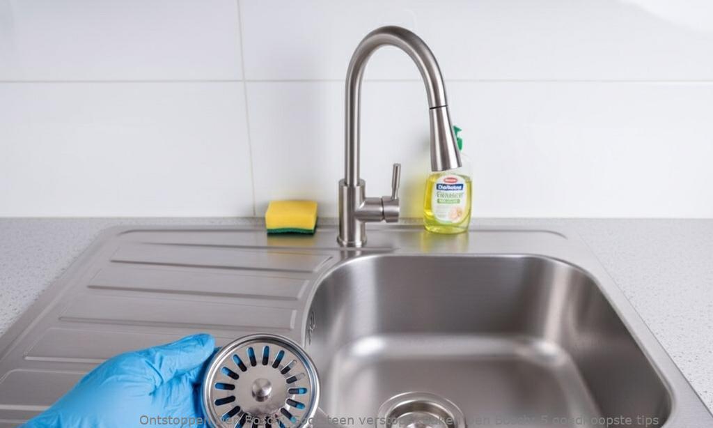 Gootsteen verstopt keuken Den Bosch: 5 goedkoopste tips