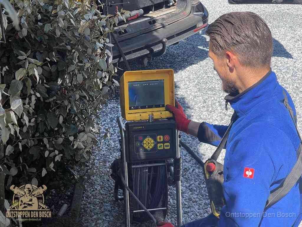 Rioolinspectie met camera in Den Bosch