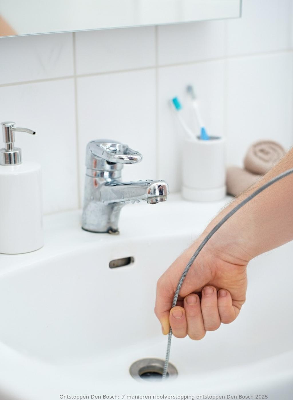 7 manieren rioolverstopping ontstoppen Den Bosch 2025