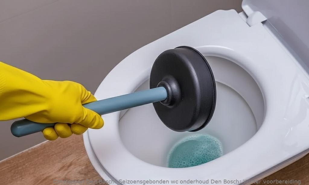 Seizoensgebonden wc onderhoud Den Bosch: Winter voorbereiding