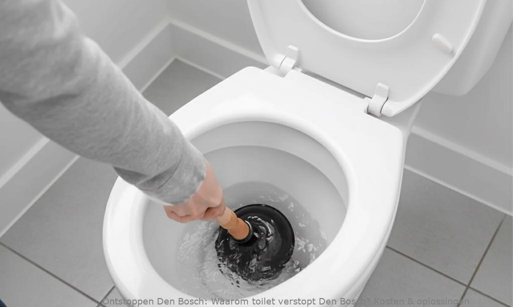 Waarom toilet verstopt Den Bosch? Kosten & oplossingen