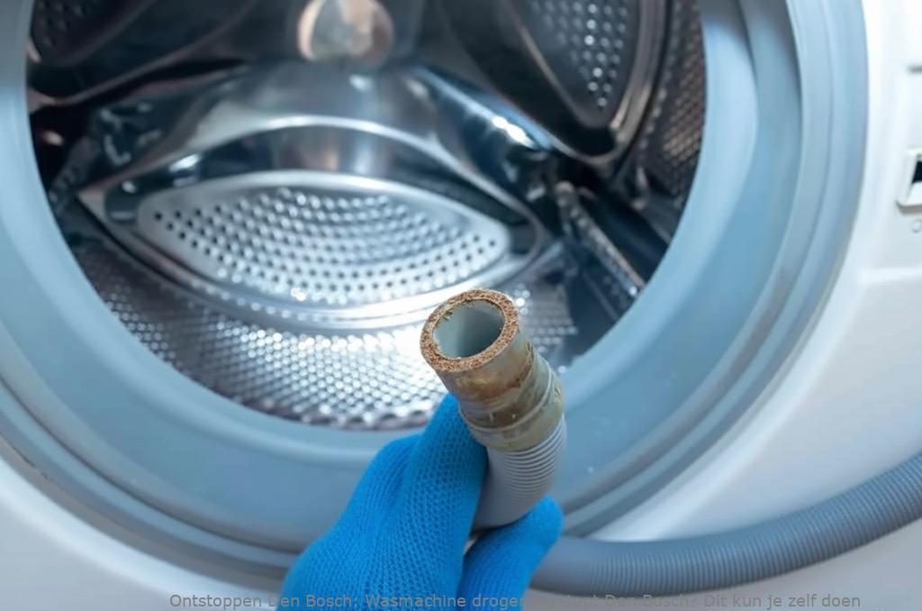 Wasmachine droger verstopt Den Bosch? Dit kun je zelf doen