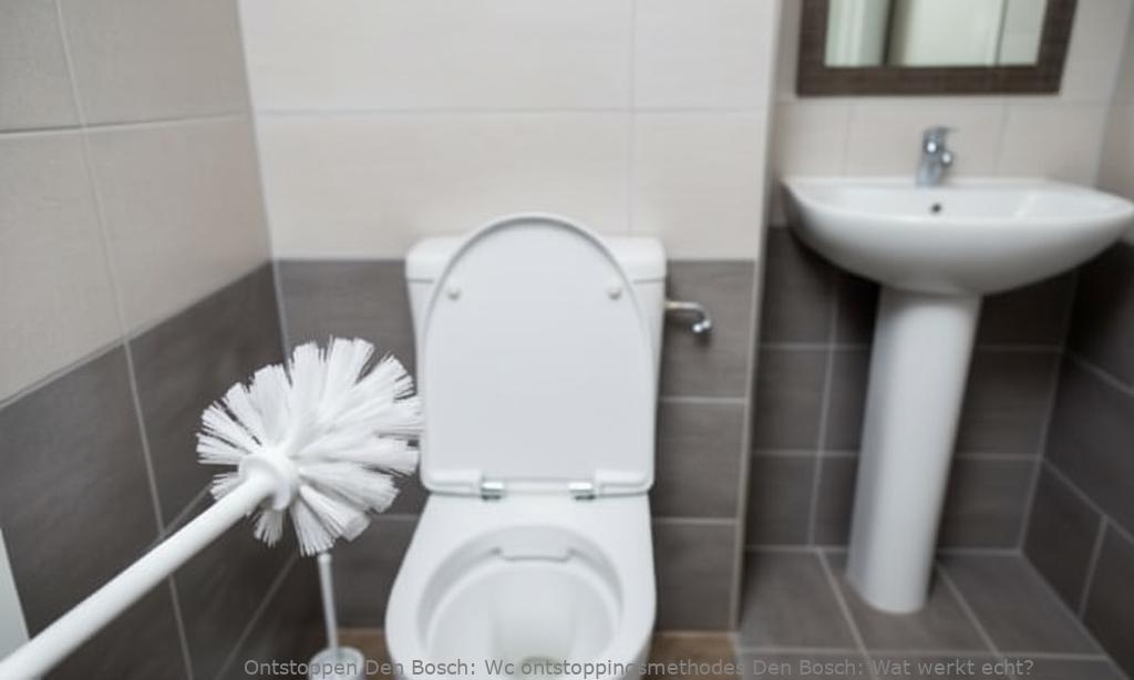 Wc ontstoppingsmethodes Den Bosch: Wat werkt echt?